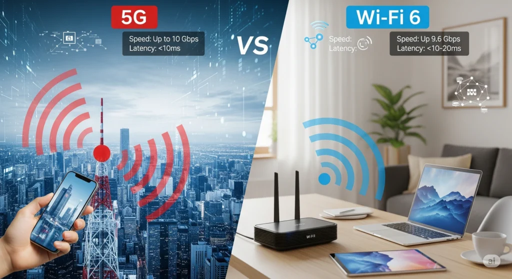 Connect numerous devices with wi-fi 6